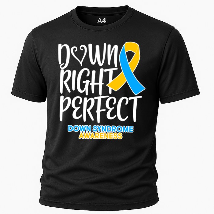 Down Right Perfect - Down Syndrome Awareness Performance Shirt