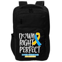 Down Right Perfect - Down Syndrome Awareness Impact Tech Backpack