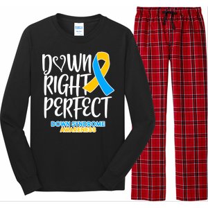 Down Right Perfect - Down Syndrome Awareness Long Sleeve Pajama Set