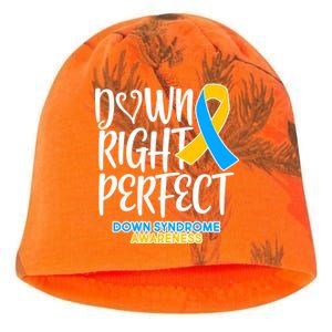 Down Right Perfect - Down Syndrome Awareness Kati - Camo Knit Beanie