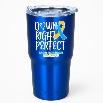 Down Right Perfect - Down Syndrome Awareness Tumbler