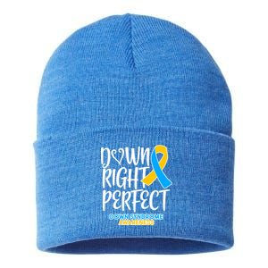 Down Right Perfect - Down Syndrome Awareness Sustainable Knit Beanie