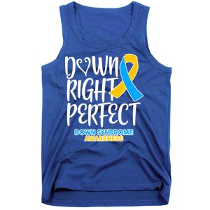 Down Right Perfect - Down Syndrome Awareness Tank Top