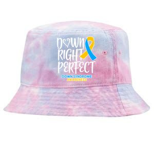 Down Right Perfect - Down Syndrome Awareness Tie-Dyed Bucket Hat