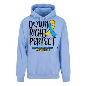 Down Right Perfect - Down Syndrome Awareness Unisex Surf Hoodie