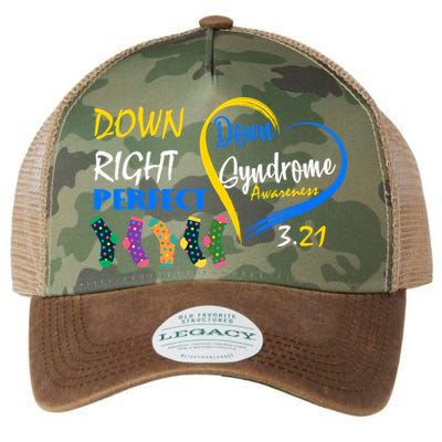 Down Right Perfect Down Syndrome Legacy Tie Dye Trucker Hat