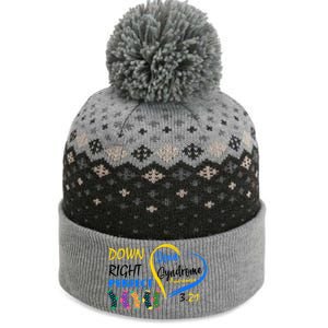 Down Right Perfect Down Syndrome The Baniff Cuffed Pom Beanie