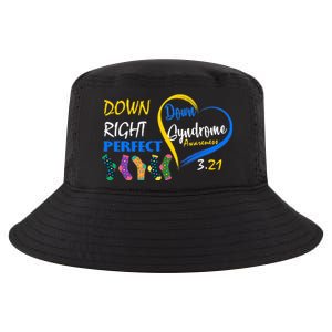 Down Right Perfect Down Syndrome Cool Comfort Performance Bucket Hat