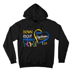 Down Right Perfect Down Syndrome Hoodie