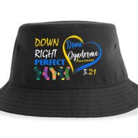 Down Right Perfect Down Syndrome Sustainable Bucket Hat