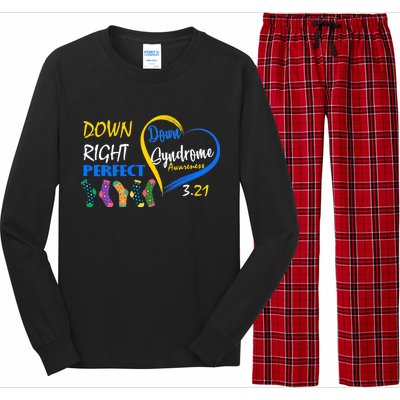 Down Right Perfect Down Syndrome Long Sleeve Pajama Set