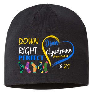 Down Right Perfect Down Syndrome Sustainable Beanie