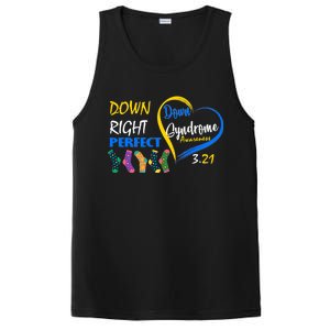 Down Right Perfect Down Syndrome PosiCharge Competitor Tank