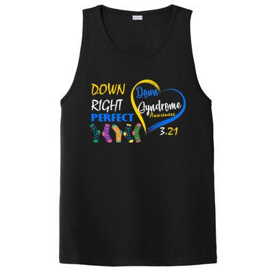 Down Right Perfect Down Syndrome PosiCharge Competitor Tank