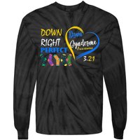 Down Right Perfect Down Syndrome Tie-Dye Long Sleeve Shirt