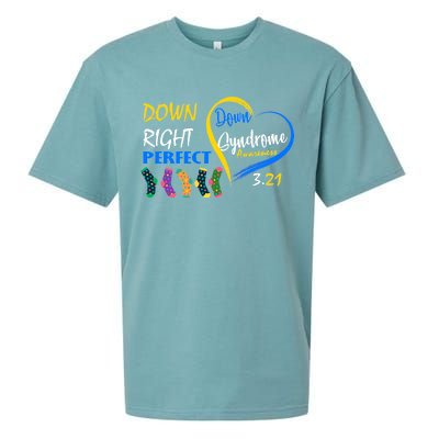 Down Right Perfect Down Syndrome Sueded Cloud Jersey T-Shirt