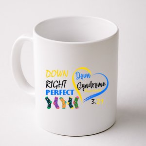 Down Right Perfect Down Syndrome Coffee Mug