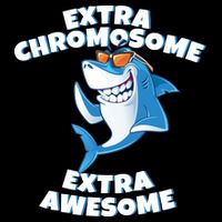 Down Syndrome - Extra Chromosome Shark City Backpack