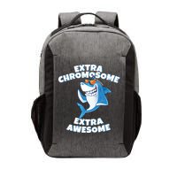 Down Syndrome - Extra Chromosome Shark Vector Backpack
