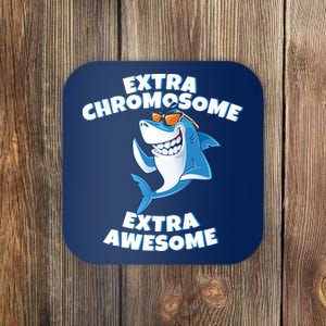 Down Syndrome - Extra Chromosome Shark Coaster