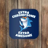 Down Syndrome - Extra Chromosome Shark Coaster