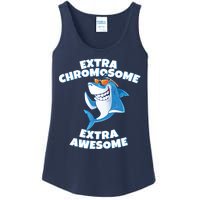 Down Syndrome - Extra Chromosome Shark Ladies Essential Tank