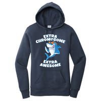 Down Syndrome - Extra Chromosome Shark Women's Pullover Hoodie