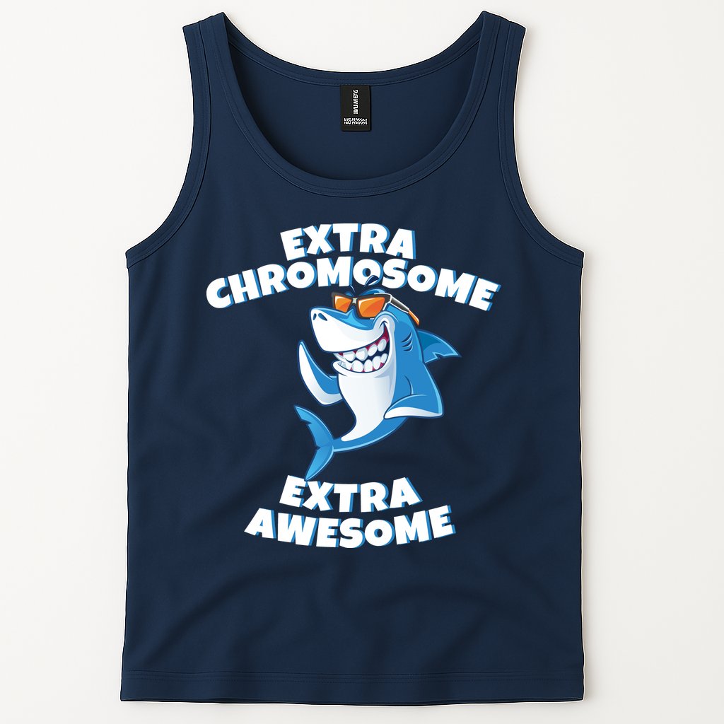 Down Syndrome - Extra Chromosome Shark Tank Top