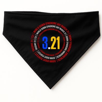 Down Syndrome 3.21 Shield USA-Made Doggie Bandana