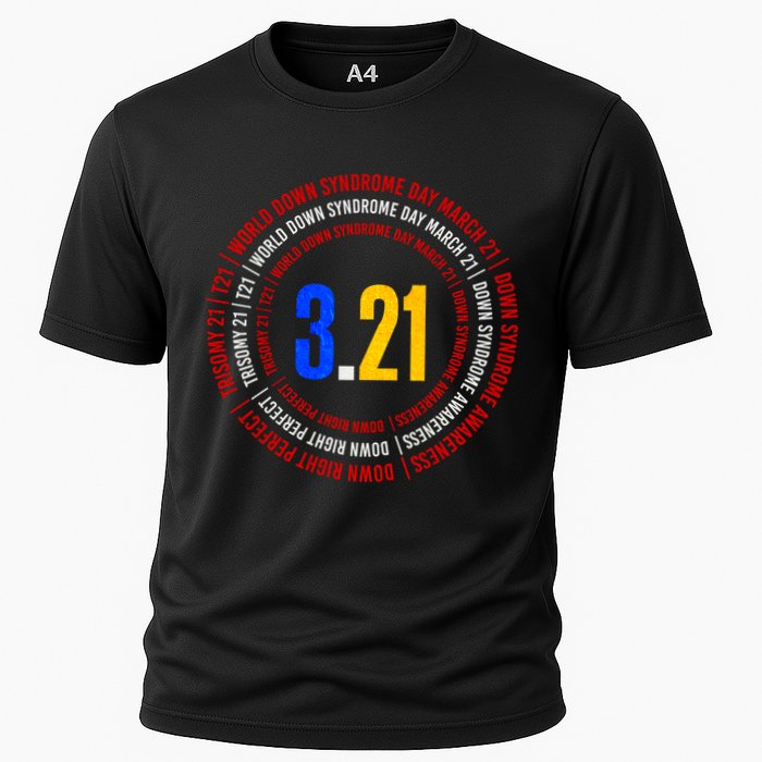 Down Syndrome 3.21 Shield Cooling Performance Crew T-Shirt