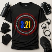 Down Syndrome 3.21 Shield Cooling Performance Crew T-Shirt