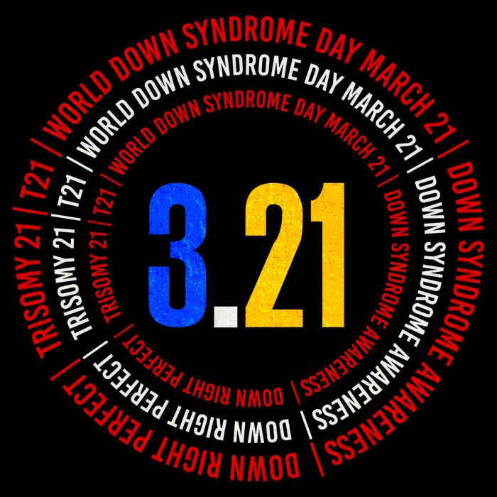 Down Syndrome 3.21 Shield Cooling Performance Crew T-Shirt