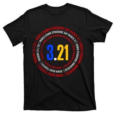 Down Syndrome 3.21 Shield T-Shirt