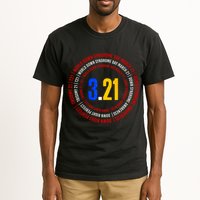 Down Syndrome 3.21 Shield Tall T-Shirt