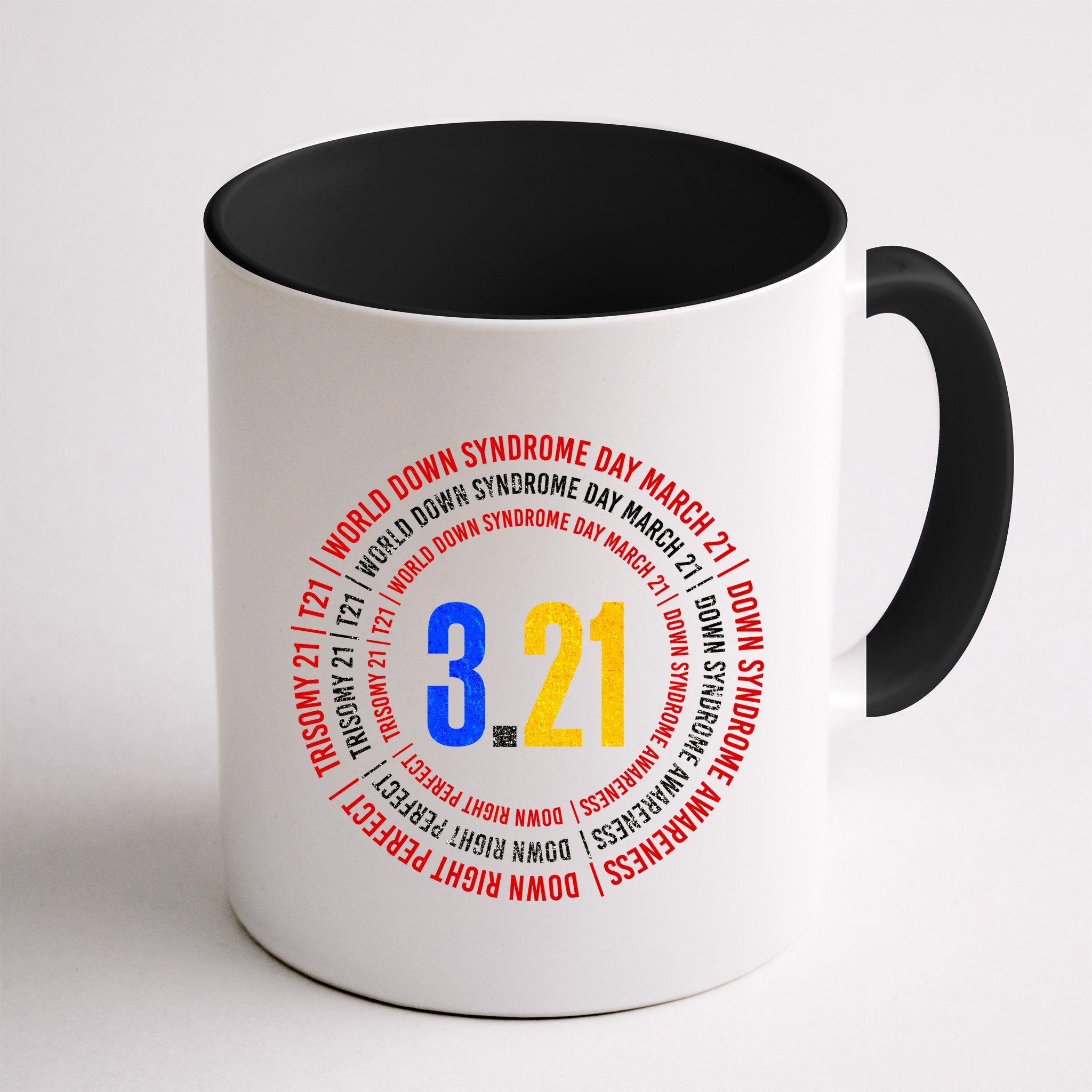Down Syndrome 3.21 Shield Mug