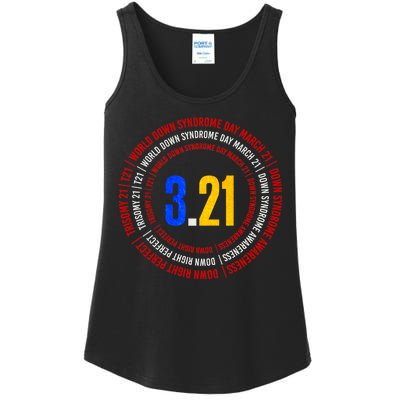 Down Syndrome 3.21 Shield Ladies Essential Tank