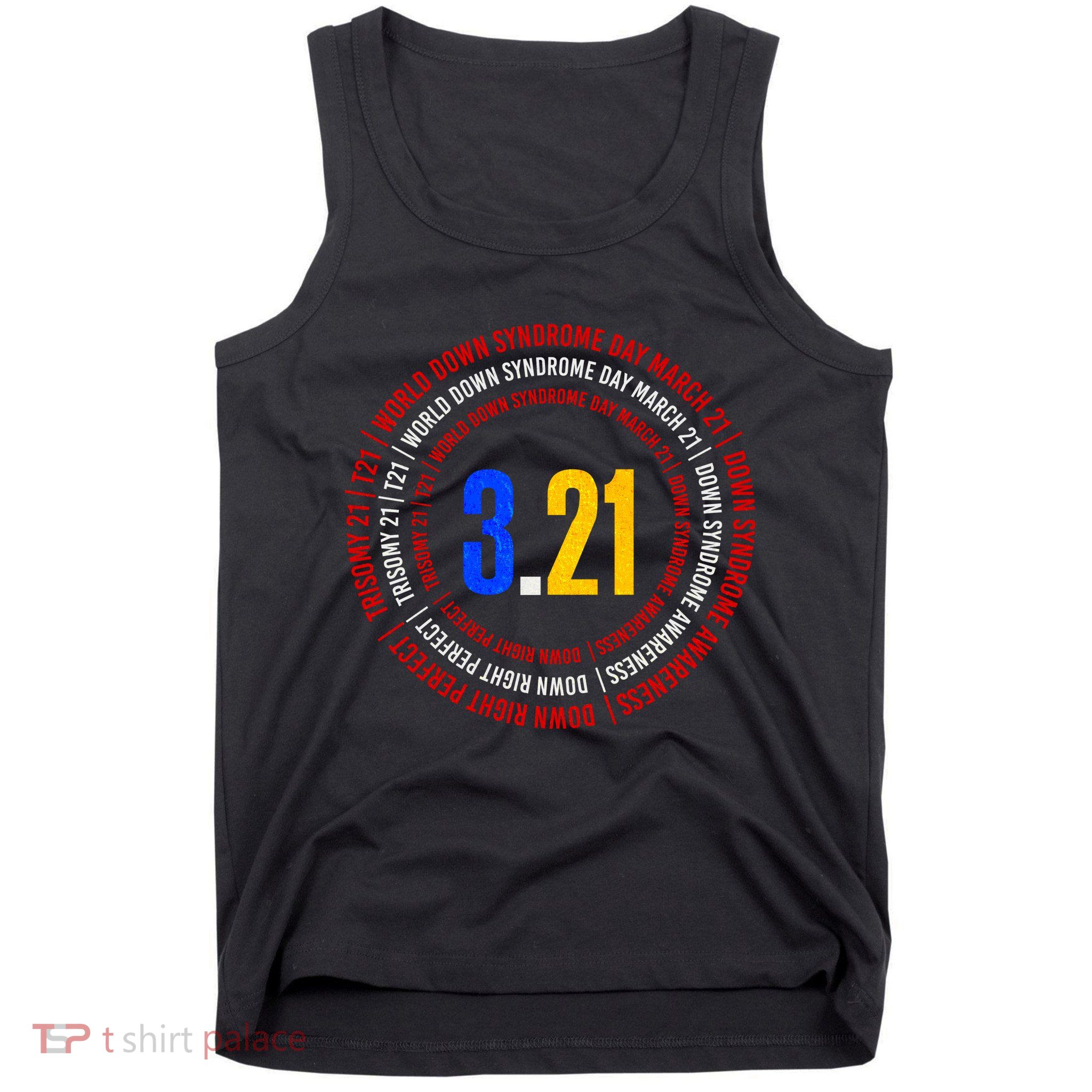 Down Syndrome 3.21 Shield Tank Top