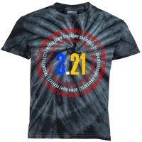 Down Syndrome 3.21 Shield Kids Tie-Dye T-Shirt