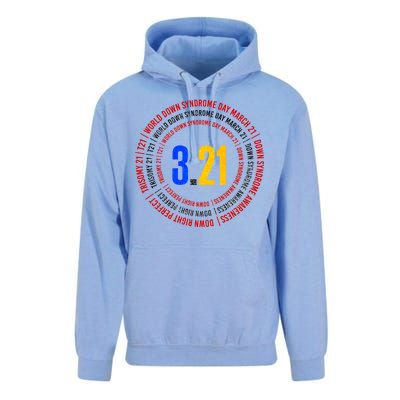 Down Syndrome 3.21 Shield Unisex Surf Hoodie