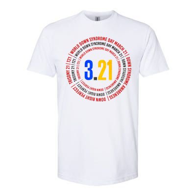 Down Syndrome 3.21 Shield Softstyle CVC T-Shirt