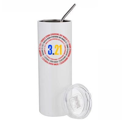 Down Syndrome 3.21 Shield Stainless Steel Tumbler