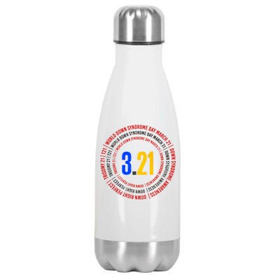 Down Syndrome 3.21 Shield Stainless Steel Insulated Water Bottle