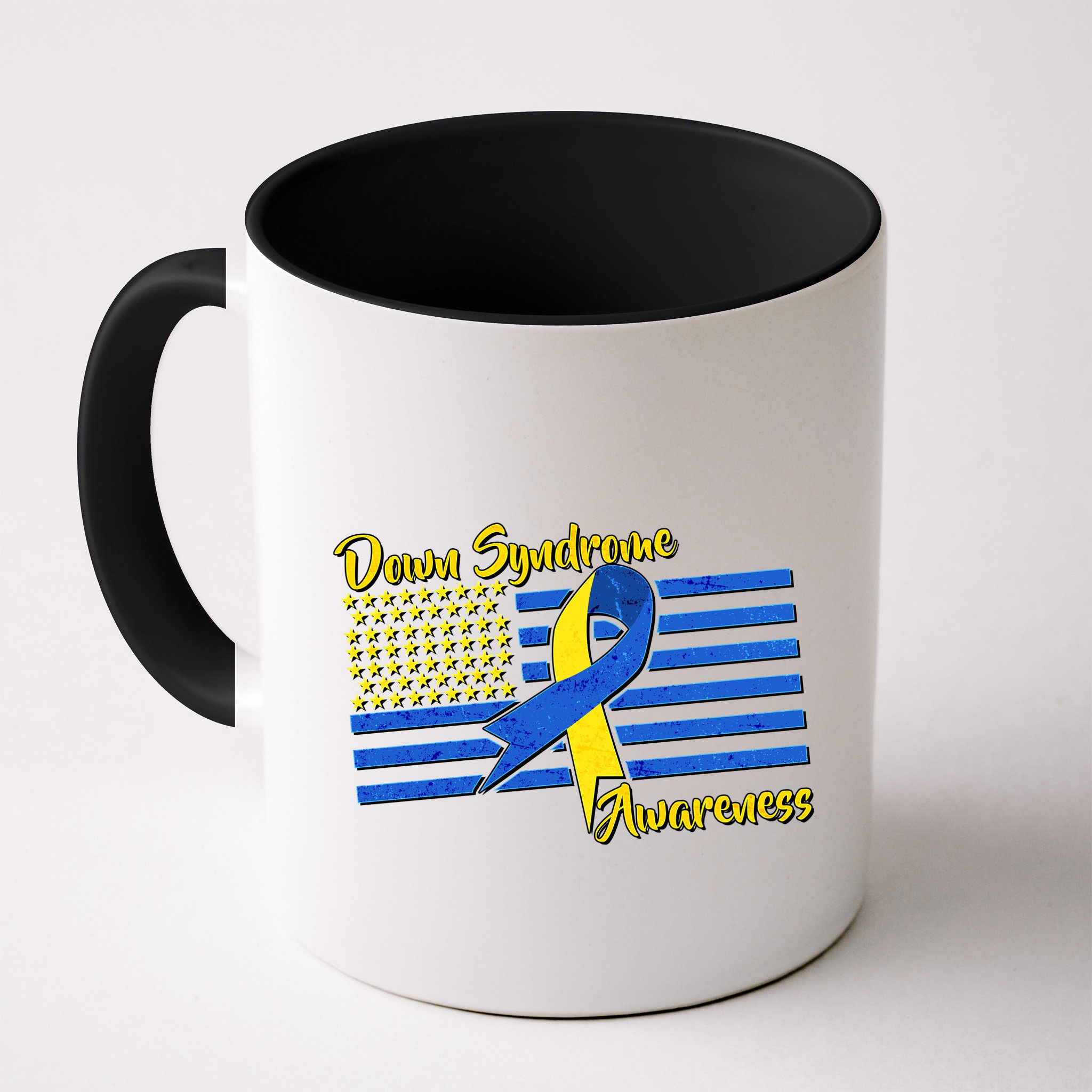 Down Syndrome American Flag Mug