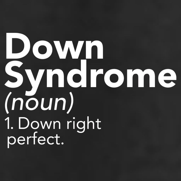 Down Syndrome Available Down Right Perfect 7 Panel Mesh Trucker Snapback Hat