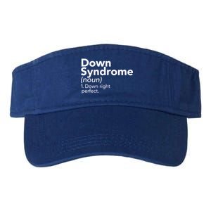 Down Syndrome Available Down Right Perfect Valucap Bio-Washed Visor