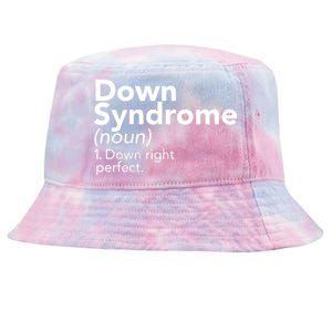 Down Syndrome Available Down Right Perfect Tie-Dyed Bucket Hat