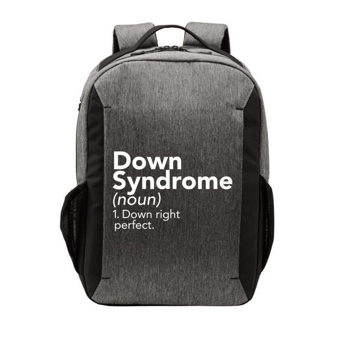 Down Syndrome Available Down Right Perfect Vector Backpack