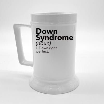 Down Syndrome Available Down Right Perfect Beer Stein