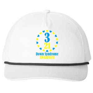 Down Syndrome Awareness Snapback Five-Panel Rope Hat