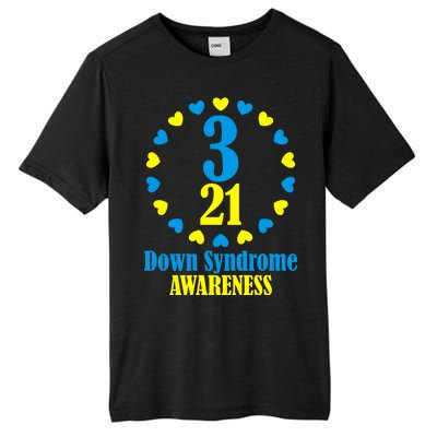 Down Syndrome Awareness Tall Fusion ChromaSoft Performance T-Shirt